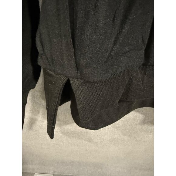 Zeagoo Womens Oversize Black Long Sleeve Pullover Sweatshirt S - Picture 5 of 6